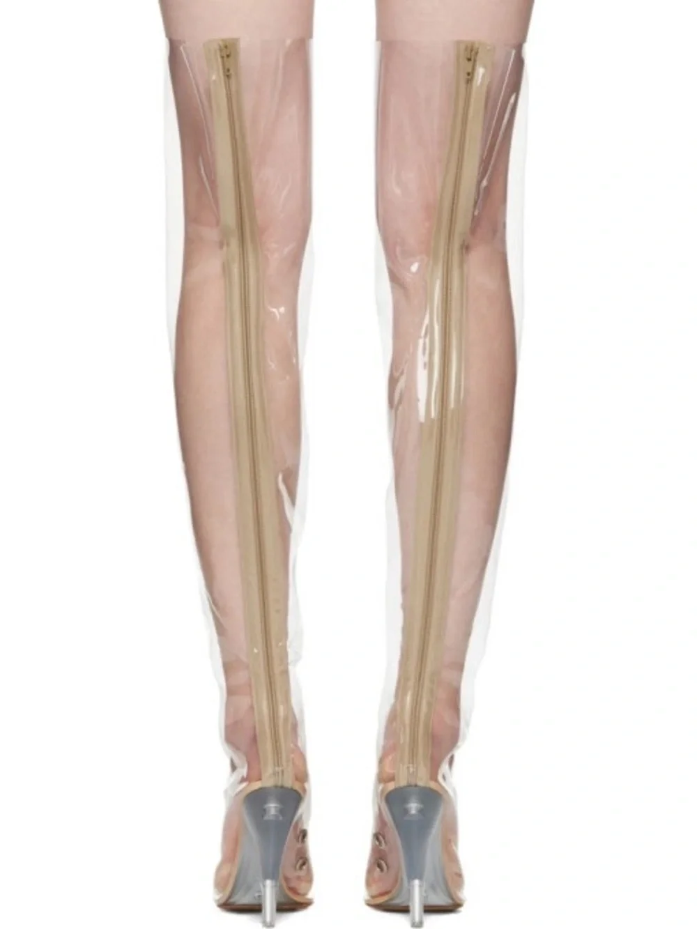 NEW Yeezy Tubular Pvc Over the Knee Boots